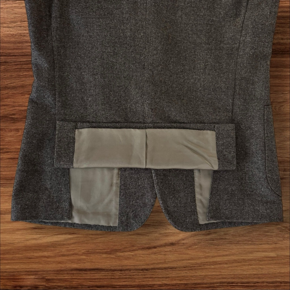 Kent & Curwen Dark Grey Heather Angora Cashmere Wool Jacket - 50 - Super Soft - Picture 10 of 14